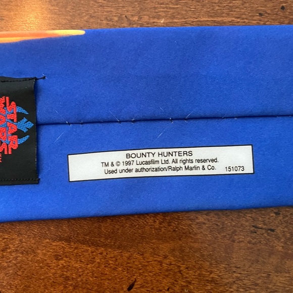 Star Wars Ralph Marlin Bounty Hunters Necktie - Picture 4 of 11